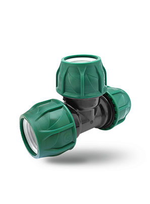 تي بلاستيك أخضر