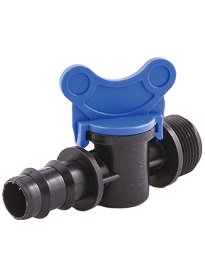 محبس بلاستيك زراعة سن خارجي