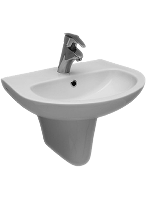 مغسلة Lale مع نصف رجل