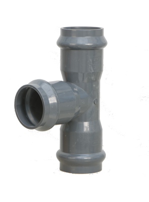 تي بلاستيك PVC-U ضغط 