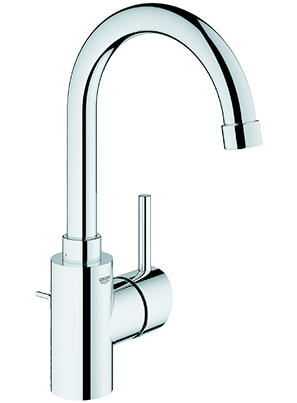 خلاط مغسلة جانبي رقبة طويلة Concetto