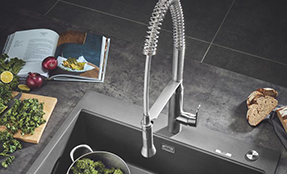 خلاط مجلى زنبرك GROHE K7