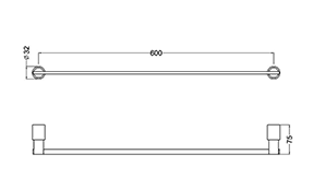 علاقة منشفة مدورة