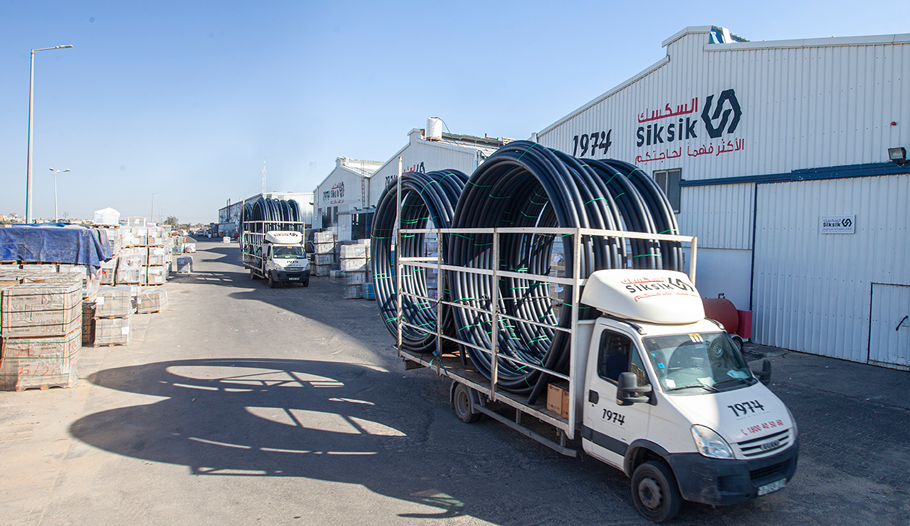 مشروع انشاء شبكة ري زراعية في المنطقة الساحلية
