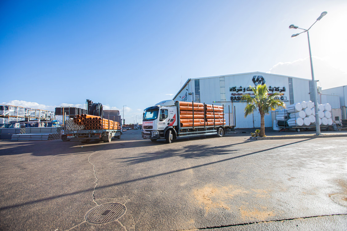 إنشاء شبكة صرف صحي في محيط محطة PS-11 في مدينة غزة 