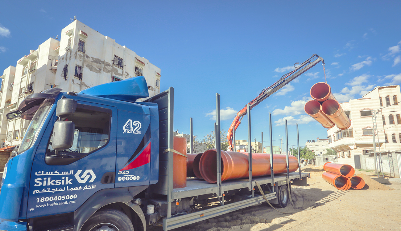 إعادة تأهيل شبكة تصريف مياه الأمطار والصرف الصحي