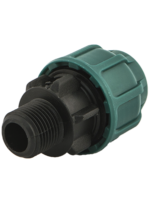 راس بلاستيك سن خارجي أخضر