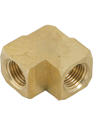 زاوية نحاس عريض