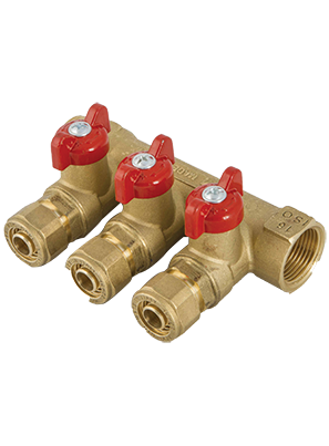 موزع نحاس مياه 3/4