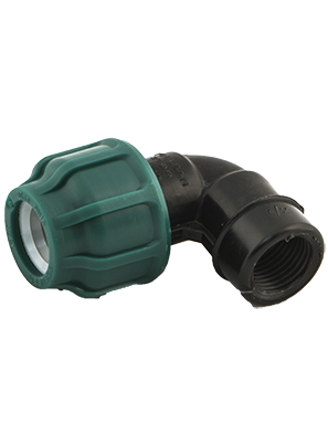 زاوية بلاستيك سن داخلي أخضر