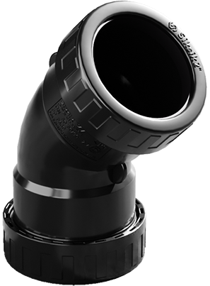 زاوية بلاستيك سن PP 45°